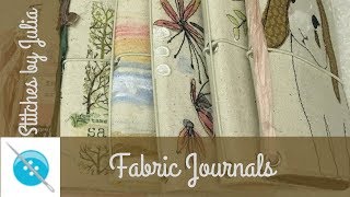 Making Fabric Journal Covers using Peltex 72F by Pellon A Sewing Tutorial [upl. by Odnuges]