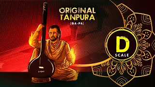 TANPURA IN D  PURE TANPURA  TANPURA FOR PRACTICE  VOCAL RIWAZ  VOICE TRAINING [upl. by Octavla]