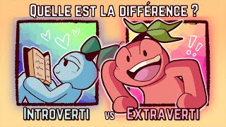 Introverti VS Extraverti  La VRAIE différence [upl. by Kcirad399]