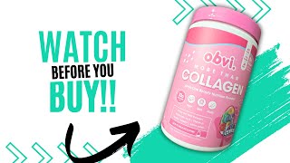 Review of Obvi More Than Collagen Powder [upl. by Min661]