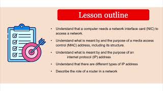 Unit 3 Lesson 15  Network hardware NIC WNIC Router  Static amp Dynamic IP address amp MAC address [upl. by Simara48]