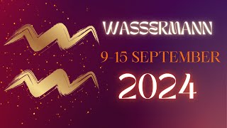 Wassermann ♒️ Tarot ♒️ Woche 915 September 2024 Transformation [upl. by Toiboid799]