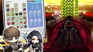 MapleStory INSANE 100k STR Hero 3mins Black Mage Speedrun [upl. by Rola]