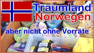 Mit dem Wohnmobil nach Norwegen aber nicht ohne ausreichend Proviant Vorräte Lebensmittel [upl. by Jd306]