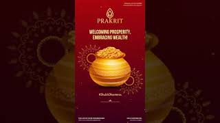 Welcoming Prosperity amp Embracing Wealth  Dhanteras Special  Prakrit Townhousesquot call 7710193424 [upl. by Acessej]