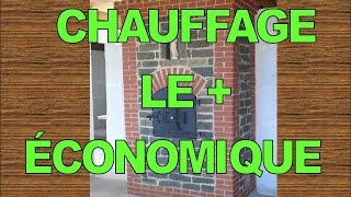 Le plus ÉCONOMIQUE du chauffage au bois [upl. by Winsor]