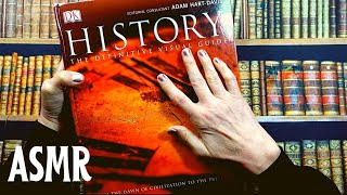 ASMR  Gorgeous Illustrated History Book Whispered Reading  Page Turning Loveliness [upl. by Ha]