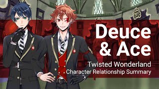 Ace and Deuce Relationship Summary Twisted Wonderland [upl. by Leahcimnoj]