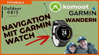 Komoot auf der Garmin benutzen  Garmin Watch laden amp navigieren 3 [upl. by Kuster679]