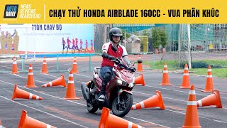 Chạy thử Honda Air Blade 160 2023 vừa ra mắt  Vẫn là quotvua phân khúcquot Autodailyvn [upl. by Ruthi]