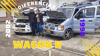 Diferencias Wagon R Fase 1 y 2 1998 y 2002 [upl. by Vokaay]