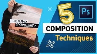 5 Creative Compositional Techniques in Photoshop [upl. by Claybourne]