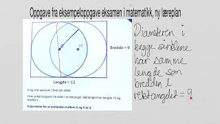 Eksempel eksamensoppgave i matematikk ny læreplan [upl. by Ideih]