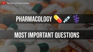 43 Pharmacology Past Papers Questions [upl. by Ailicec314]