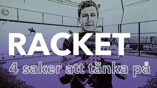 RACKET  4 frågor och svar [upl. by Nerag]