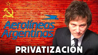 La jugada maestra de Milei para privatizar Aerolíneas Argentinas [upl. by Niamjneb]