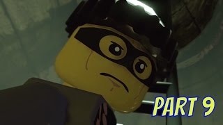 LEGO City Undercover Remastered Part 9 Breaking into the Bank Xbox One [upl. by Onibas]