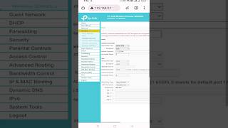 tp link router password change  how to change tp link wifi router password shorts [upl. by Marcin726]