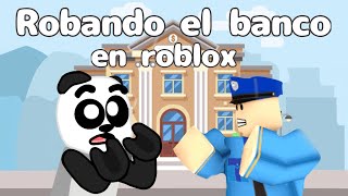 Hemos ROBADO el BANCO con mis AMIGOS   YRBPanda [upl. by Semyaj]