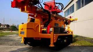 Drilling rig Massenza MI12 high performace fast and safe drilling up to 300 meters [upl. by Mabelle]