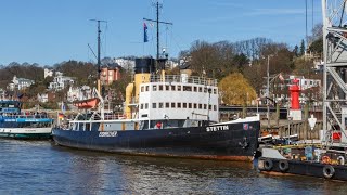 Mit dem Eisbrecher Stettin zur Auslaufparade hafengeburtstag 2024 [upl. by Retsila787]