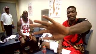 Michael Jordan Debates Mutombo if Hes Dunked on Him 😅 [upl. by Krystal432]