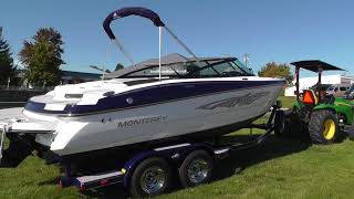 2018 Monterey 224FS For Sale at Lodders Marine [upl. by Ahsinoj]