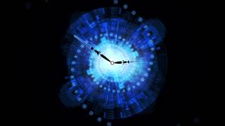 After Effects amp Lightwave 3D  Abstract Clock Animated Background [upl. by Dobrinsky30]