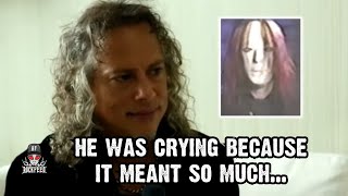 Kirk Hammetts Emotional Story About Joey Jordison and Metallica [upl. by Assilem]