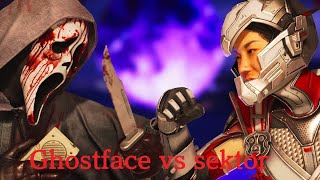 Mortal Kombat 1 ghostface vs sektor [upl. by Olnee]