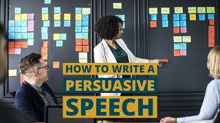 How To Write A Persuasive Speech [upl. by Anihcak]