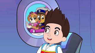 Ryder und Katie fliegen in den urlaub Paw patrol Kurzfilm [upl. by Gussman99]