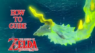 HOW TO DO FAROSH DRAGON  FAROSHS SCALE  SPRING OF COURAGE  SHAE KATHA SHRINE  ZELDA BOTW [upl. by Betthezul477]