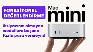 M4 Mac Mini MÜKEMMEL ama Appleın tuzaklarına düşmeyin [upl. by Normie169]