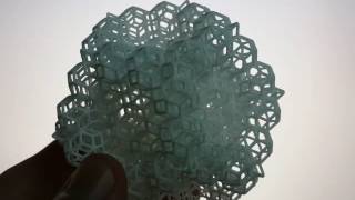 Atype icosahedral quasicrystal vertex 3D print [upl. by Cyrie485]