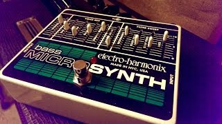 Electro Harmonix Bass Microsynth [upl. by Ixel]