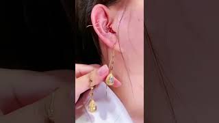 Beautiful Stunning😍 Elegant Earrings ❤  Share and like them  shortsvideo ella18jewelry [upl. by Hey]