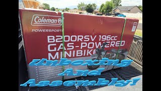 Coleman B200RSV Unboxing And Assembly [upl. by Mirilla34]