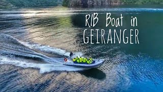 RIB Boat in Geiranger 🚤🚤🚤  Norway [upl. by Randolf]