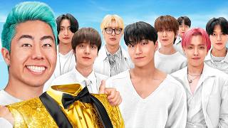 I Surprised ATEEZ With Custom Outfits [upl. by Cyn]