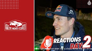 Rallye MonteCarlo 2024  Reactions Day 2 🎙️ [upl. by Mata988]