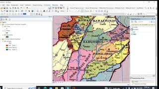 How to Create Shapefiles and Digitization in ArcMap HindiUrdu Lecture2 [upl. by Nhojleahcim852]