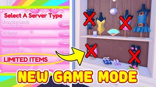 NEW GAME MODE in DTI Limited Items Only Dress To Impress on Roblox [upl. by Farand]