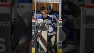 Westshore Wolves Player Entrance  First Game of Rookie Camp v Peninsula Panthers VIJHL [upl. by Ahsilac759]