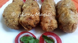 Kenyan Kebabs  Fast Food Restaurant Style Kebabs  Jikoni Magic [upl. by Swetiana]