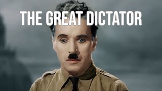 CHARLIE CHAPLIN SPEECH quotThe Great Dictatorquot😲 [upl. by Winser854]