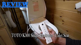 TOTO K300 WASHLET Smart Electronic Toilet Seat Review  Watch before ordering [upl. by Enrobso]