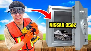 LE REGALO EL NISSAN 350Z A QUIEN ABRA LA CAJA FUERTE INDESTRUCTIBLE  Yair17 [upl. by Anitnemelc875]