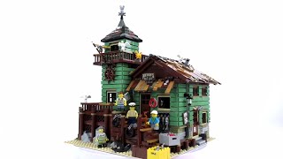 LEGO Ideas Set 21310  Alter Angelladen  Unboxing amp Review deutsch [upl. by Myk]