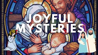 🕊 Joyful Mysteries  Mondays amp Saturdays  Rosary with Scripture [upl. by Gotthelf]